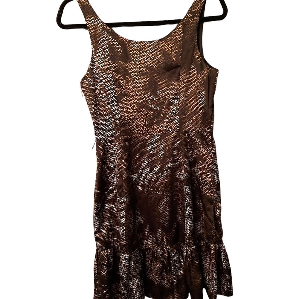 Women’s Outback Red Brown Patterned Dress. Size Small